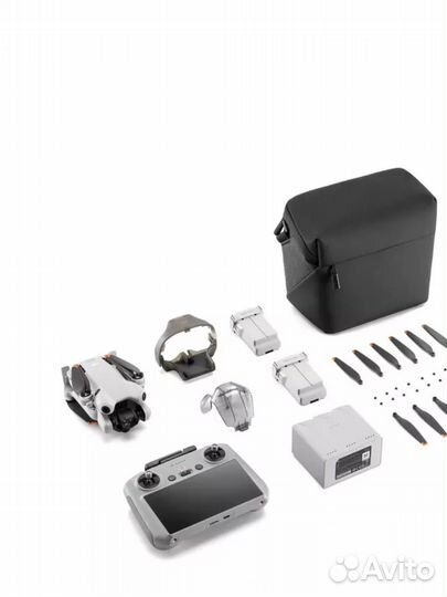 Квадрокоптер dji mini 4 pro fly more combo