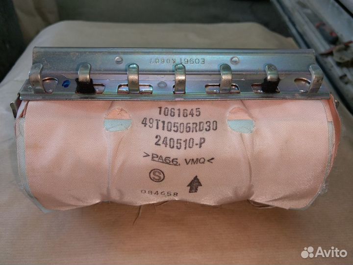 Подушка безопасности пассажира хонда аккорд 8