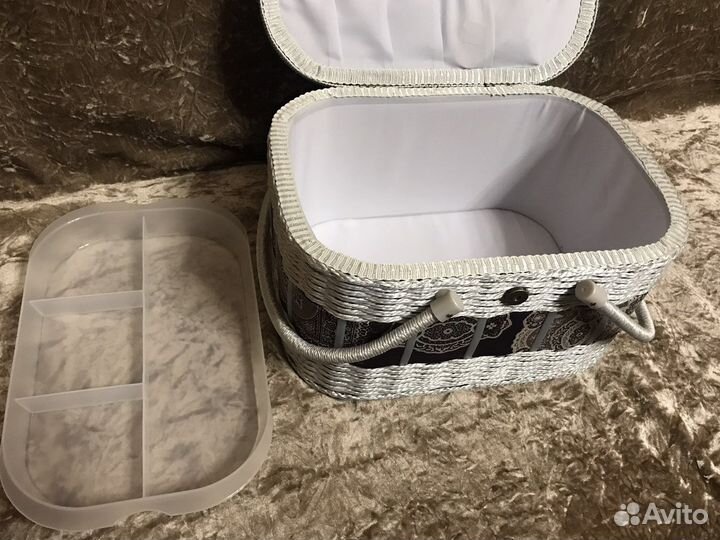 Большая Шкатулка для рукоделия и шитья