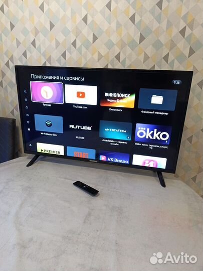 Смарт тв 40 диагональ гарантия доставка