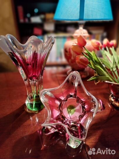 Ваза хрустальная СССР