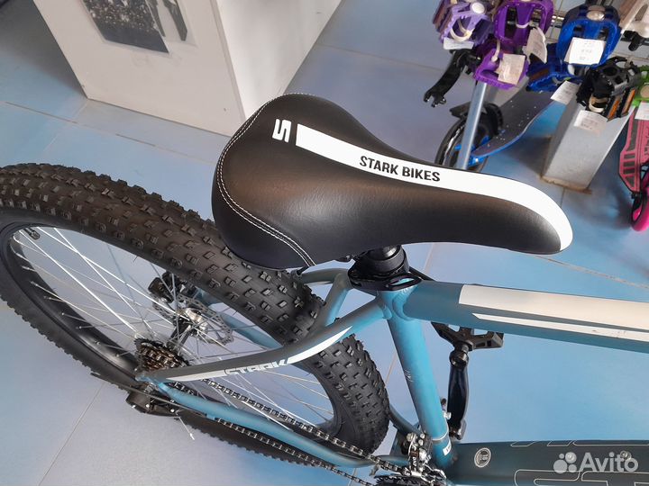 Велосипед Stark'22 Tank 27.1 D+ рост18 27,5 серый