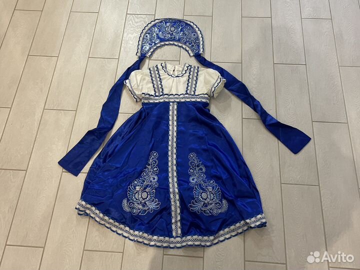 Костюм русский народный карнавальный детский 134