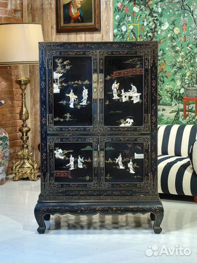 Комод в стиле шинуазри винтаж