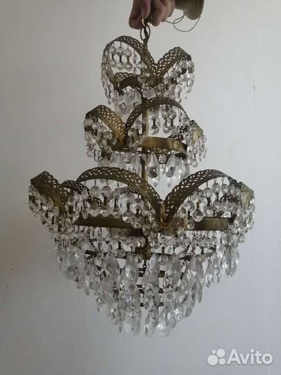 Люстра хрустальная