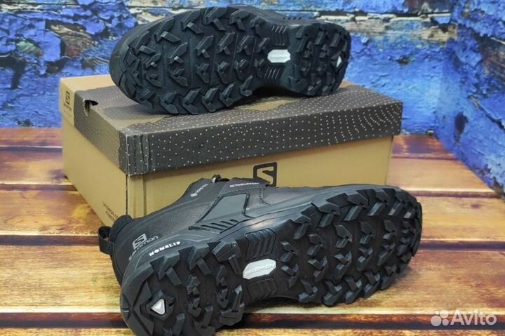 Кроссовки зимние Salomon термо