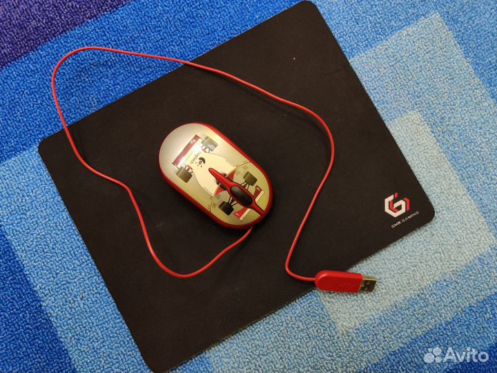 Мышь проводная Logitech Racer