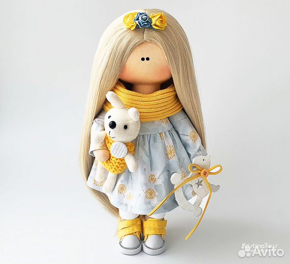 Ручная работа. Кукла 28 см