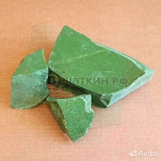 Сургуч полимерный зеленый