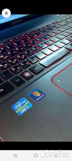 Ноутбук toshiba