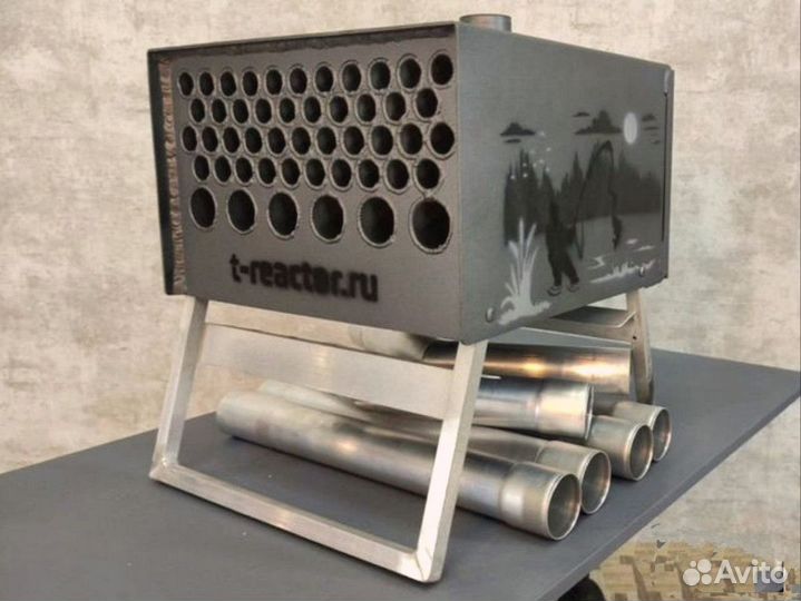 Теплообменник для зимней рыбалки