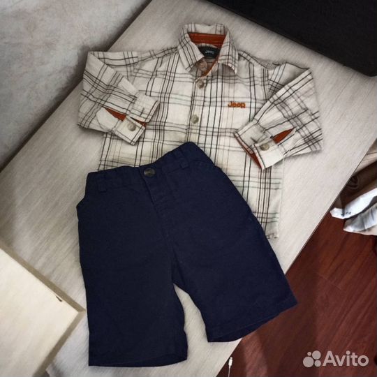 Рубашка на мальчика 68