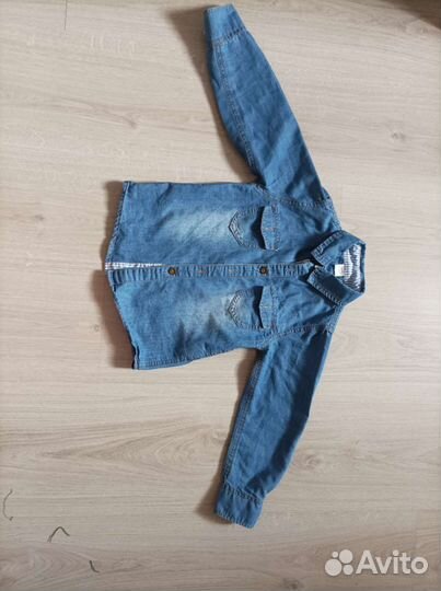Джинсовая рубашка, 98