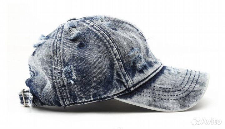 Кепка джинсовая