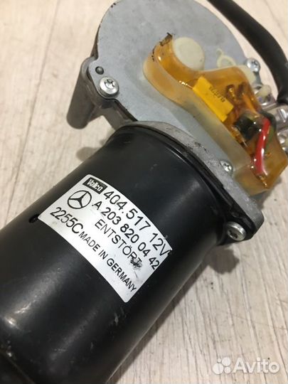 Мотор дворников Mercedes Benz C230 W203 M272.920