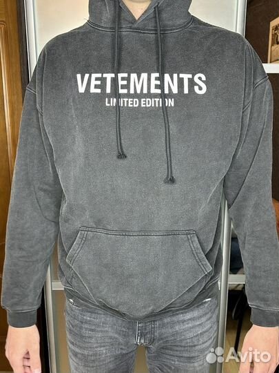 Худи Vetements oversize