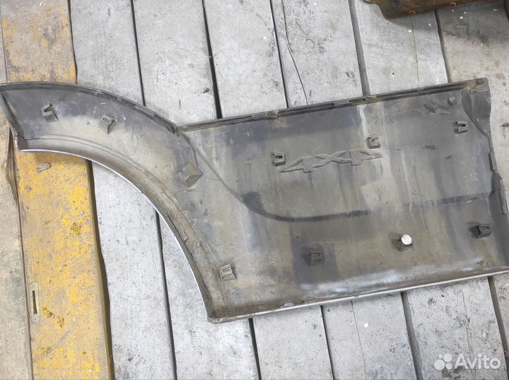 Накладка на дверь chevrolet niva