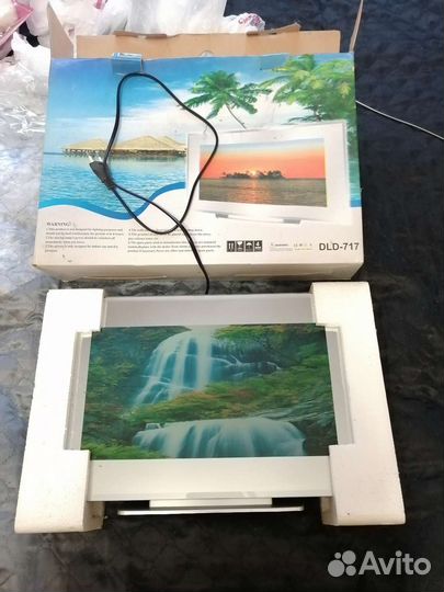 Картина Водопад, с подсветкой и шумом воды.Релакс