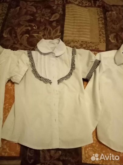 Блузки школьные