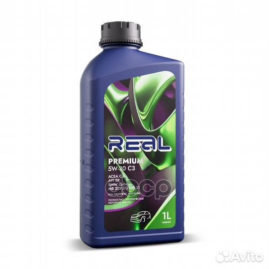 Масло моторное real premium 5W30 C3 1Л Real