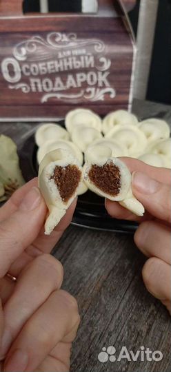 Шоколадные пельмени