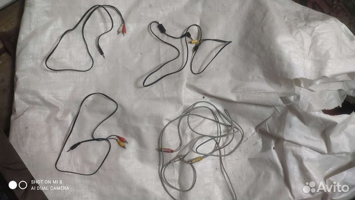 Aux кабели 3,5 - тюльпаны