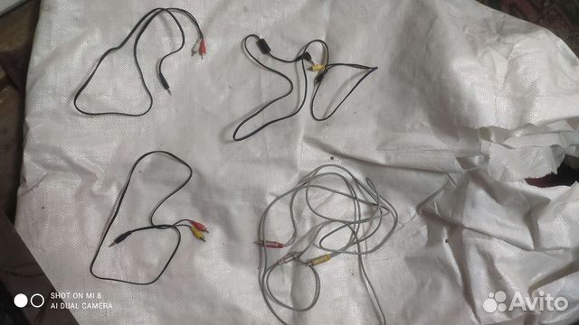 Aux кабели 3,5 - тюльпаны