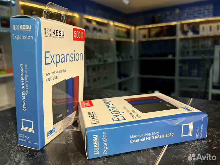 Внешний жесткий диск 500 Гб / Usb 3.0 / новый