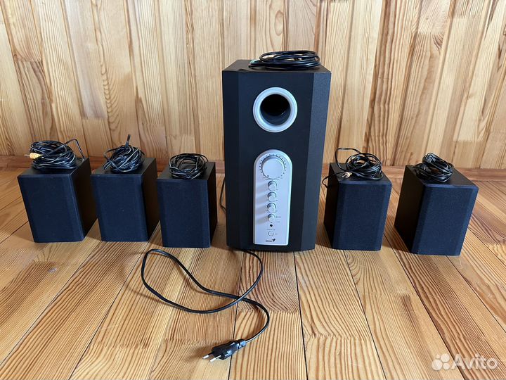 Акустические колонки genius sw-hf 5.1