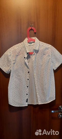 Рубашка на мальчика 134