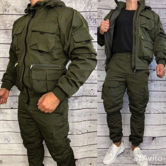Демисезонный боевой костюм олива костюм горка 6