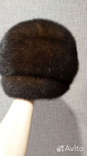 Шапка норковая женская