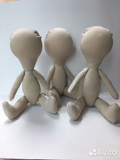 Заготовки куклы Тильда с выкройкой