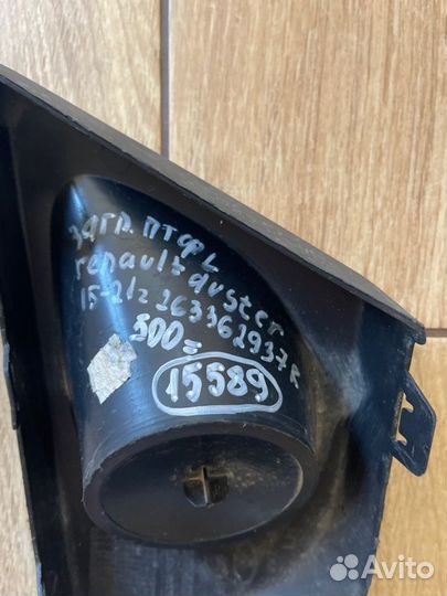 Заглушка птф левая Renault Duster С 2015 По 2021