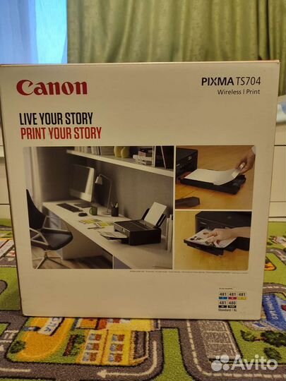 Принтер canon pixma TS704