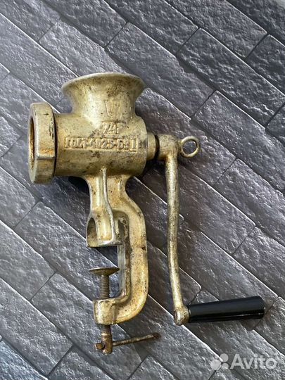 Мясорубка ручная СССР