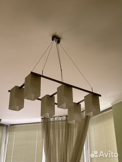 Люстра потолочная подвесная бу