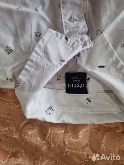 Рубашка школьнаядля мальчика