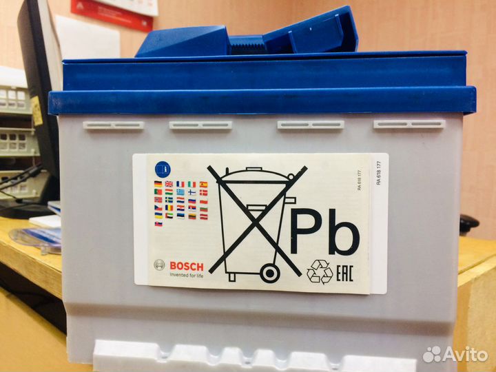 Аккумулятор Bosch 60 Бесплатная доставка