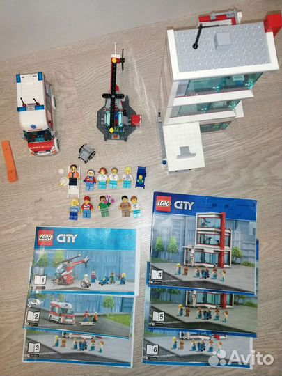Lego 60204 городская больница lego City