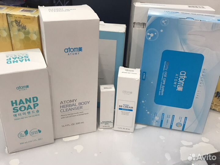 Атоми продукция