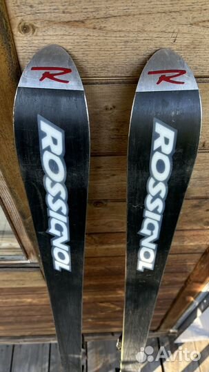 Горные лыжи rossignol 170 cm. с ботинками