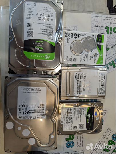 Жесткие диски (поврежденные)