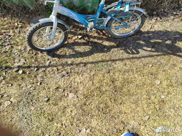 Детский велосипед с родительской ручкой