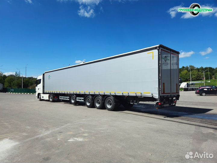 Полуприцеп шторно-бортовой Тонар T4-16V (97882), 2024