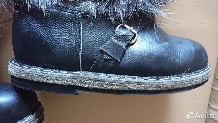 Унты финские из волка