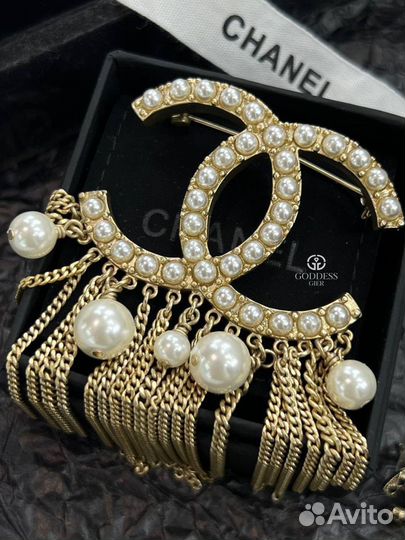 Серьги chanel