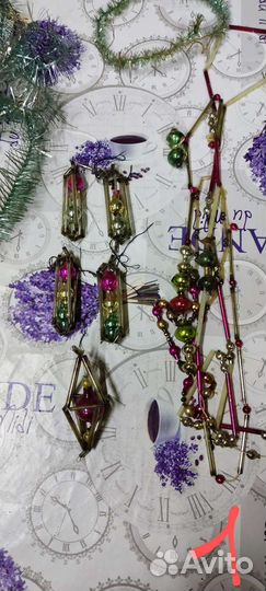 Елочные игрушки советские