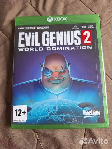 Evil genius 2 xbox новая купить в Москве | Электроника | Авито