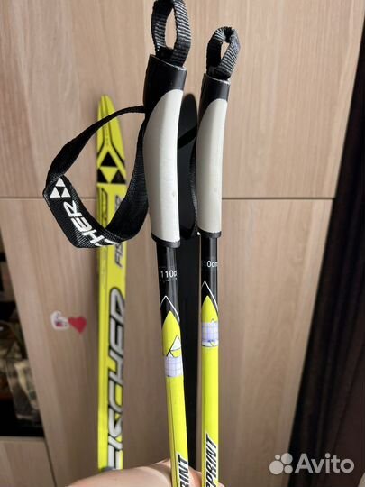 Лыжи беговые fisher rcs